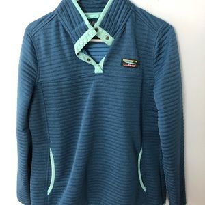 LL Bean Airlight Knit Pullover - S